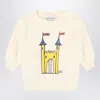 Bobo Choses Faraway Castle Ivory Sweatshirt In Multi