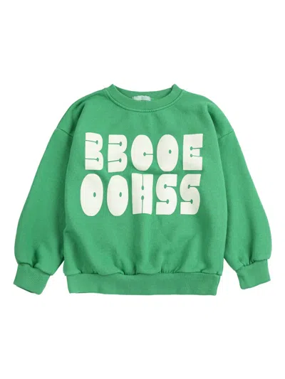 Bobo Choses Felpa Con Logo In Green