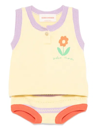 BOBO CHOSES FLOWER KNITTED SET
