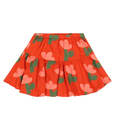 Bobo Choses Kids' Rock Aus Einem Leinengemisch In Red