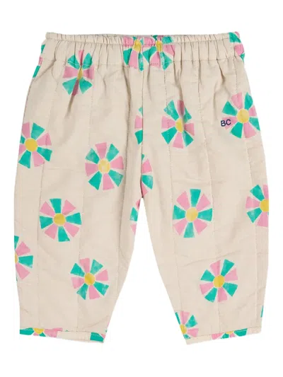 Bobo Choses Babies' Flower-print Trousers In Multi