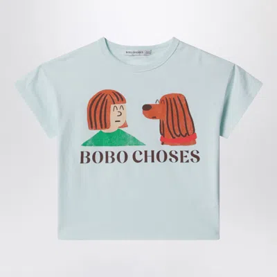 Bobo Choses Friends In A Pickle Graphic T-shirt In Blue