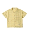 Bobo Choses Frontbutton Tshirt In Yellow