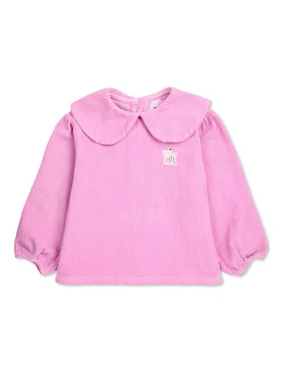 Bobo Choses Babies' Funny Ghost Blouse In Pink
