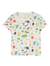 BOBO CHOSES FUNNY INSECT ALL OVER T-SHIRT,124AC010