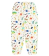 Bobo Choses Funny Insects Cotton-blend Jersey Sweatpants In Offwhite