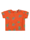 Bobo Choses Funny Snail Blouse In Orange