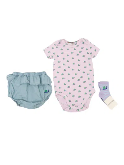 Bobo Choses Funny Snail Gift Set In Multi