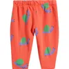 Bobo Choses Funny Snail Graphic Joggers In Red