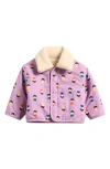 Bobo Choses Game Pawns Reversible Jacket In Purple