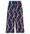 Bobo Choses Garland Flared Pants In Multicolor