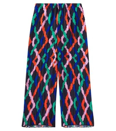Bobo Choses Kids' Garland Flared Pants In Multicolor