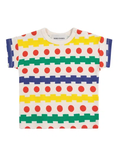 BOBO CHOSES GEOMETRIC-PATTERN PRINT T-SHIRT