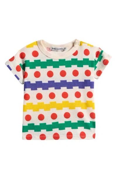 BOBO CHOSES BOBO CHOSES GEOMETRIC WAFFLE T-SHIRT
