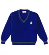 Bobo Choses Gingerbread Sweater In Blue