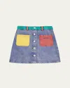 Bobo Choses Belt-loop Skirt In Multicolor