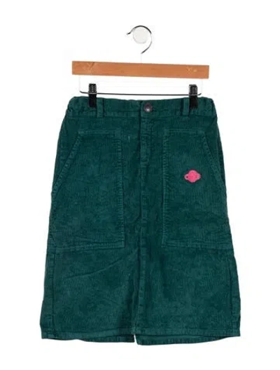 Pre-owned Bobo Choses Kids' Girls' Corduroy Skirt In Blue
