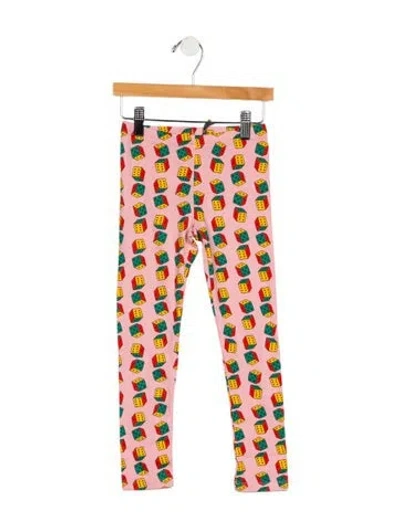 Pre-owned Bobo Choses Babies' Girls' Leggings W/tags In Pink