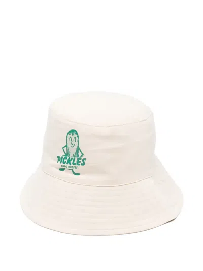 Bobo Choses Kids' Graphic-print Bucket Hat In Neutral