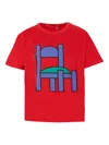 Bobo Choses Graphic-print Organic-cotton T-shirt In Red
