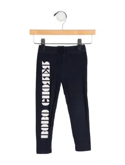 Pre-owned Bobo Choses Babies' Graphic Print Pants In Blue