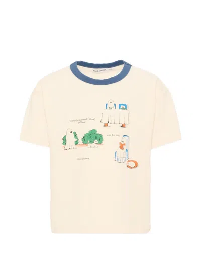 Bobo Choses Kids' Graphic-print T-shirt In White