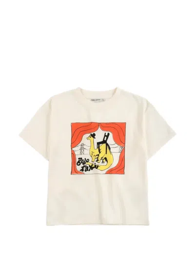 Bobo Choses Kids' Graphic-print T-shirt In Neutrals