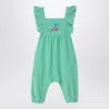 Bobo Choses Green Corduroy Sleepsuit