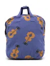 Bobo Choses Guitar-print Cotton Backpack In Purple