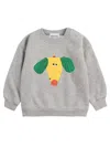 Bobo Choses Happy Dog Sweatshirt In Grey