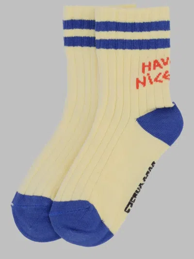 Bobo Choses Have A Nice Day Short Socks In Multicolor