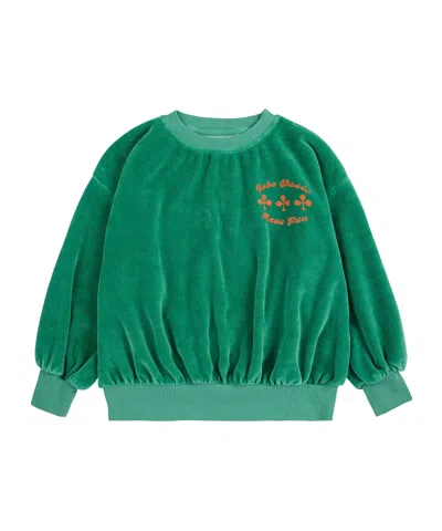 BOBO CHOSES HAVE FUN VELVET SWEATSHIRT