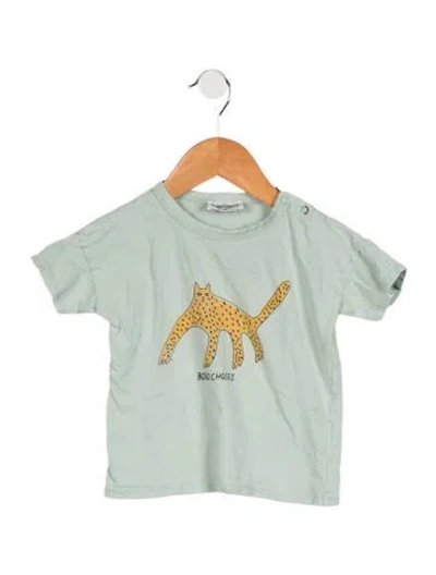 Pre-owned Bobo Choses Babies' Infants Girls' Graphic Print Top In Green