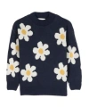Bobo Choses Intarsia Knitted Sweater In Black