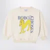 Bobo Choses Ivory Wonder Horse Sweatshirt In White