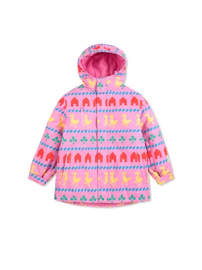 Bobo Choses Jacket "figures" In Pink