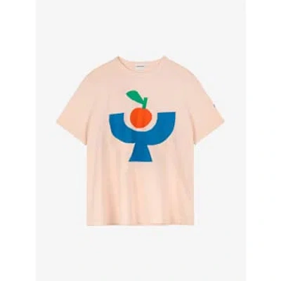 Bobo Choses Jarrón And Tomato T -shirt In Neutral