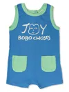 Bobo Choses Smiling Suit In Blue