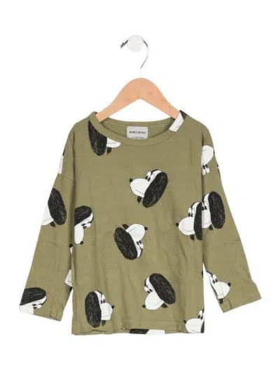 Pre-owned Bobo Choses Babies' Kids Boys Long Sleeve Shirt In Green