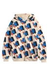 Bobo Choses Dog-print Hoodie In Neutral