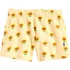 Bobo Choses Kids' Sunflower Print Cotton Shorts In Off White