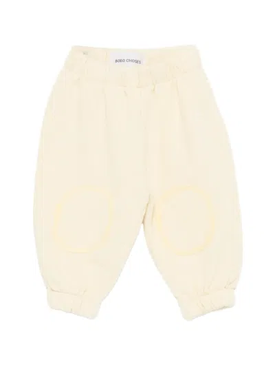 Bobo Choses Babies' Knee-patch Track Pants In Metallic