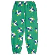 Bobo Choses La Oca Cotton Sweatpants In Green