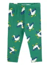 Bobo Choses La Oca Patterned Leggings In Green