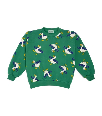 Bobo Choses Kids' La Oca Sweatshirt In Green
