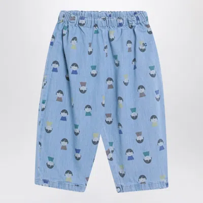 Bobo Choses Kids' Light Blue Denim Trousers