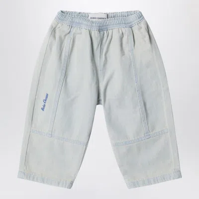 Bobo Choses Light Blue Denim Trousers