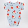 Bobo Choses Light Blue Morning Egg Bodysuit In Light Blue