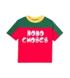 Bobo Choses Logo Colorblocked Cotton T-shirt In Multi