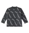 Bobo Choses Logo Cotton Jersey T-shirt In Grey